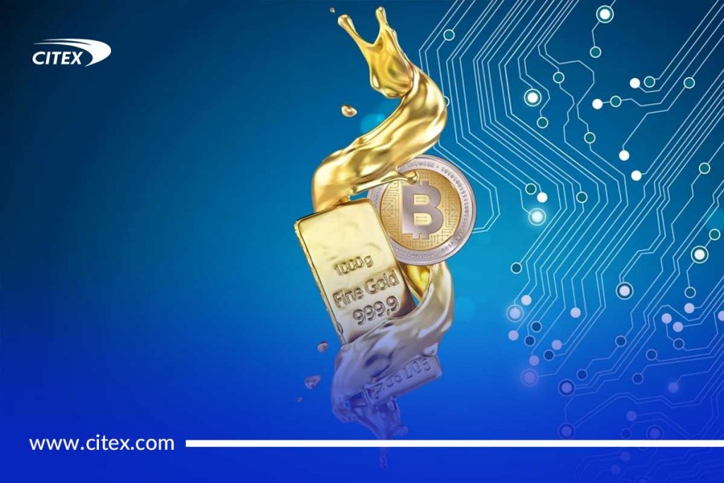 سقوط قیمت بیت کوین و رشد طلا در سایه تعرفه های تجاری آمریکا